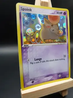 Pokemon Reverse Foil Card - Spoink 66/106 (Ex Emerald) - Image 2