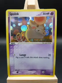 Pokemon Reverse Foil Card - Spoink 66/106 (Ex Emerald) - Image 5