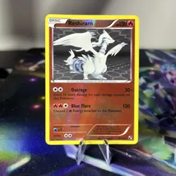 Pokemon Card Black & White Reshiram Reverse Holo 26/114 LP - Image 1