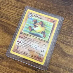 Pokemon TCG Primeape Jungle Card 43/64 1st Edition Uncommon - Image 3