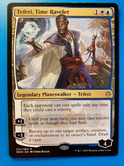 MTG 1x Teferi, Time Raveler 221 War of the Spark Magic the Gathering Card x1 NM - Image 1