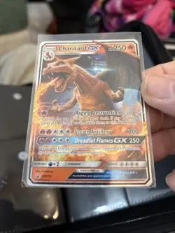 Pokemon Charizard GX Promo Holo SM195 Stage 2 English TCG Card D425 - Image 1