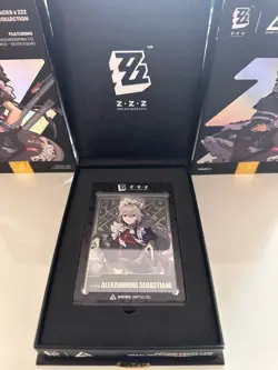 Zenless Zone Zero Series 2 SILVER Rina Metal Art Card Anime Impulse 2025 - Image 3