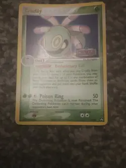 Cradily 7/108 Reverse Holo EX Power Keepers Pokemon Card Stamped - Image 1