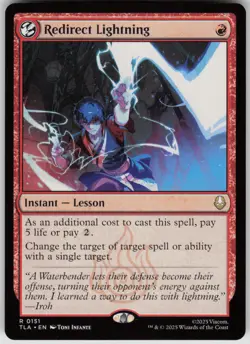 MTG Redirect Lightning Normal NM Avatar: The Last Airbender Magic 151 - Image 1