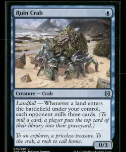 Zendikar Rising #75 Ruin Crab - Image 1