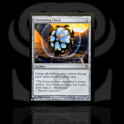 Unwinding Clock ~The List Reprints~ (New Phyrexia) - Rare Artifact MTG PLST 164 - Image 1