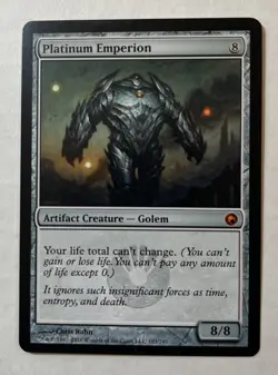 Platinum Emperion X1 - NM/M - Scars of Mirrodin MTG Magic The Gathering English - Image 1