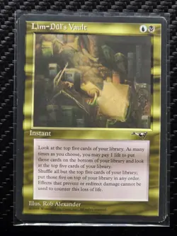 Lim-Dul's Vault Alliances Regular MTG Magic The Gathering - Image 1