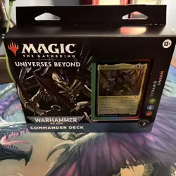 WOTC MTG - Universes Beyond: Warhammer 40,000 Tyranid Swarm Commander Deck New - Image 1