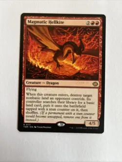 Magic the Gathering Magmatic Hellkite Tarkir: Dragonstorm MTG Free Shipping! - Image 1