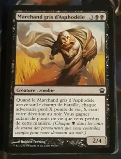 4 * Marchand gris d'Asphodele - 4 * French Gray Merchant of Asphodel Magic Mtg - Image 1