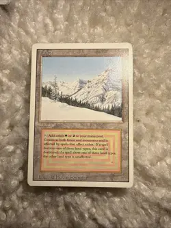 MTG Taiga Revised Edition Regular Rare Light Play - Image 1