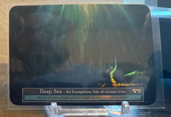 Sorcery Contested Realms - Gothic - Deep Sea Foil NM - Image 1