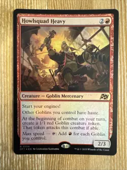Howlsquad Heavy FOIL Aetherdrift NM MTG - Image 1