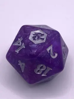 Adventures in the Forgotten Realms Oversized Magic The Gathering Gift Dice - Image 1