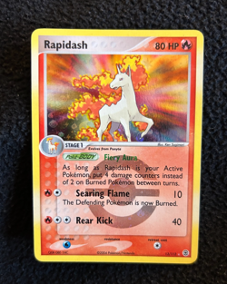 2004 Pokemon TCG EX Fire Red Leaf Green Holo Rapidash #13/112 - LP - Image 1