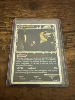 Pokemon HGSS Undaunted #86/90 Umbreon Prime Holo Mint Condition - Image 1