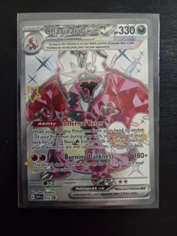 Pokemon TCG Charizard EX SVP 074 Promo - NM - Image 1