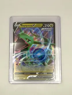 Pokemon Rayquaza V 110/203 Swsh07: Crown Zenith Holo - Image 1