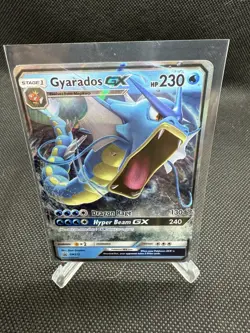 Pokemon TCG Gyarados GX SM Black Star Promo SM212 Holo Promo - Image 1