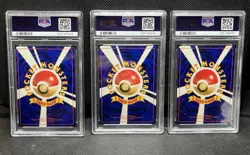 1999 POKEMON JAPANESE CD PROMO CHARIZARD BLASTOISE VENUSAUR SEQUENTIAL PSA 9 TCG - Image 3