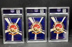 1999 POKEMON JAPANESE CD PROMO CHARIZARD BLASTOISE VENUSAUR SEQUENTIAL PSA 9 TCG - Image 4