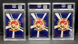 1999 POKEMON JAPANESE CD PROMO CHARIZARD BLASTOISE VENUSAUR SEQUENTIAL PSA 9 TCG - Image 5