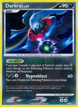 Pokemon Darkrai (DP52/56) DP Black Star Promos LP HOLO - Image 1