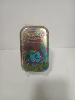 2019 Pokemon kanto mini tin (bulbasaur art) - Image 1