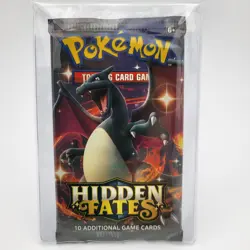 Pokemon Sun & Moon Hidden Fates Booster Pack Artwork Set - Image 1