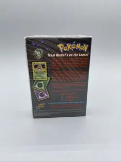 Pokemon Team Rocket Trouble Theme Deck Factory Sealed Wizards Of The Coast Tcg - Image 2