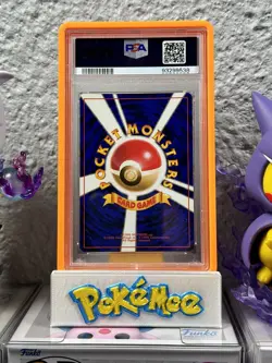 1997 Pokemon Japanese Rocket Dark Charizard Holo Ruby Error Print PSA 9 - Image 2
