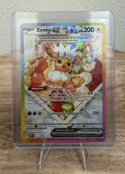 Pokemon TCG Prismatic Evolutions Eevee EX 174 Black Star Promo - Image 1