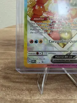 Pokemon TCG Prismatic Evolutions Eevee EX 174 Black Star Promo - Image 3
