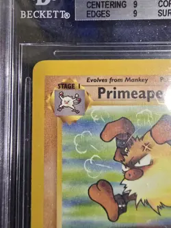 Pokemon Primeape 43/64 Jungle 1st Edition BGS 9 - Image 2