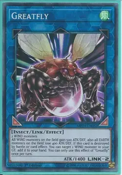 Yugioh MP19-EN032 Greatfly Super Rare Near Mint 1st Edition - Image 1