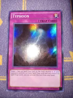 1x Typhoon OP01-EN013 Super Rare Near Mint - Image 1