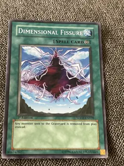 YUGIOH DIMENSIONAL FISSURE COMMON SDDE-EN028 1ST EDITION - Image 1
