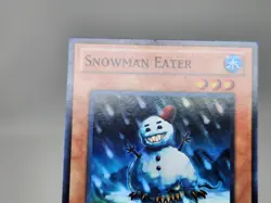 YuGiOh Snowman Eater TU05-EN003 Super Rare Turbo Pack LP - Image 3