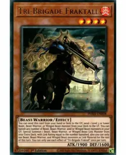 *** TRI-BRIGADE FRAKTALL *** ULTRA RARE PHRA-EN008 MINT/NM CONDITION YUGIOH! - Image 1