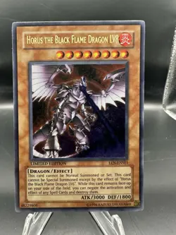 Horus The Black Flame Dragon LV8 EEN-ENSE1 Elemental Energy Limited Edition - Image 1