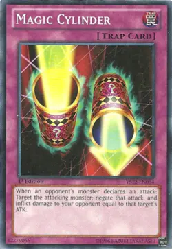 Yugioh! MP Magic Cylinder - YS12-EN034 - Common - 1st Edition Moderately Played, - Image 1