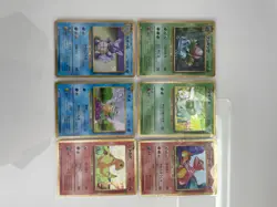 Pokemon Classic Collection starters 6 card lot Charmander Charmeleon Squirtle - Image 3