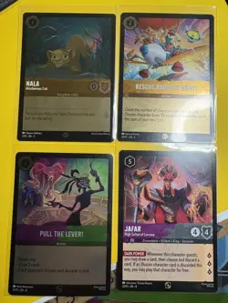 Disney Lorcana League promo Play OP PROMO Cards Set - Image 1