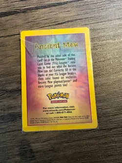 Pokemon Ancient Mew Promo Card Brand New! Perfect Condition Sealed - Image 1