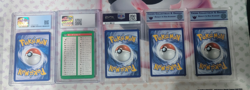 Pokemon Graded Card Lot of 5 - CGC,PSA,CC&G - English - Image 2