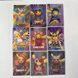 Pokemon Pikachu Cosplay FE Holiday Exclusive Foil Hits. Non Tcg Fan Art Cards. 2 - Image 1