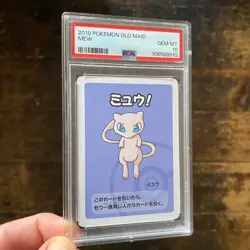 PSA 10 Mew Old Maid GEM MINT Playing Card Deck Japanese Pokemon Card - Image 1
