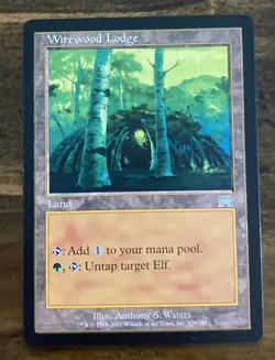 Wirewood Lodge Onslaught - Land Uncommon Elf Elves - Image 1